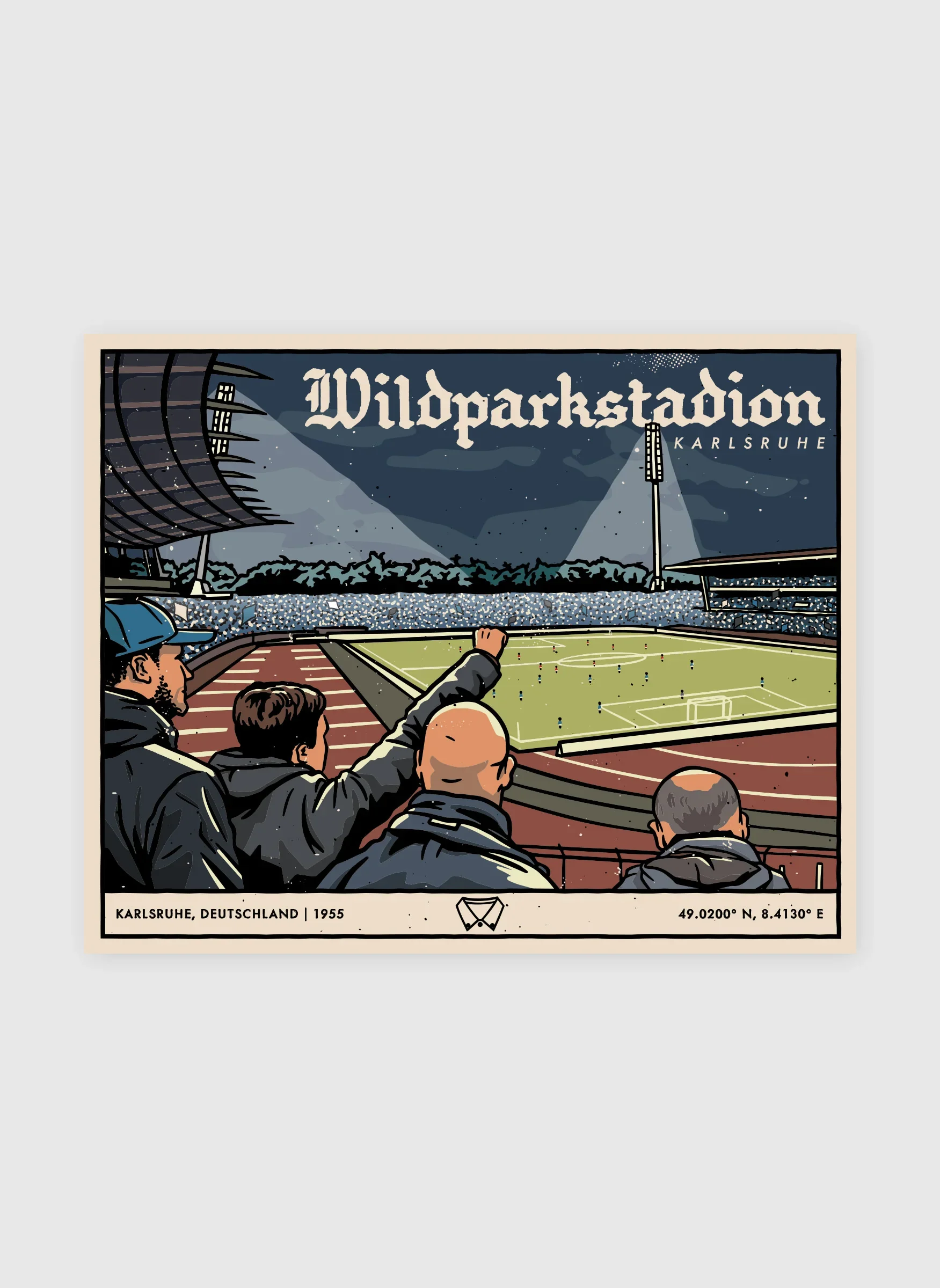 Poster - Karlsruhe Wildparkstadion