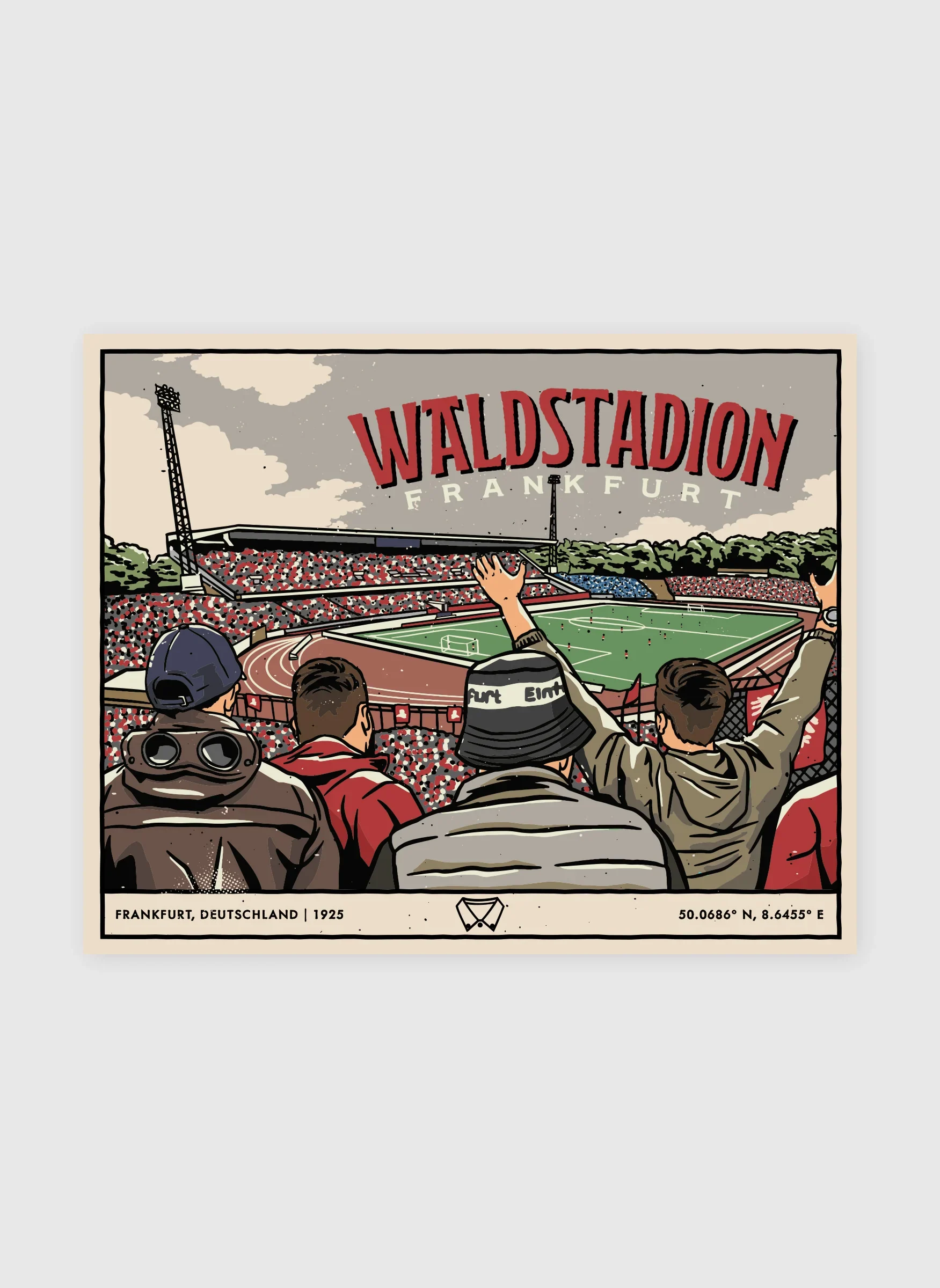 Poster - Frankfurt Waldstadion