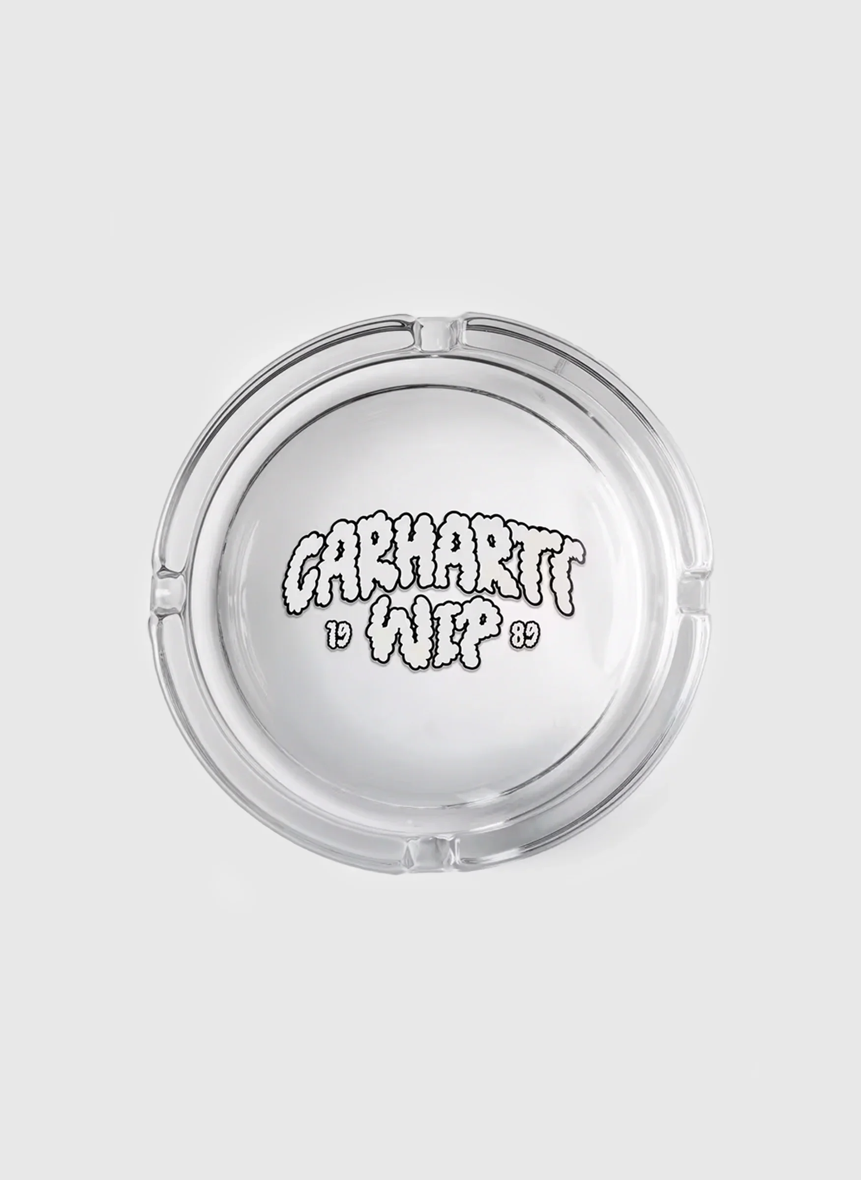 Cloud Script Ashtray - White