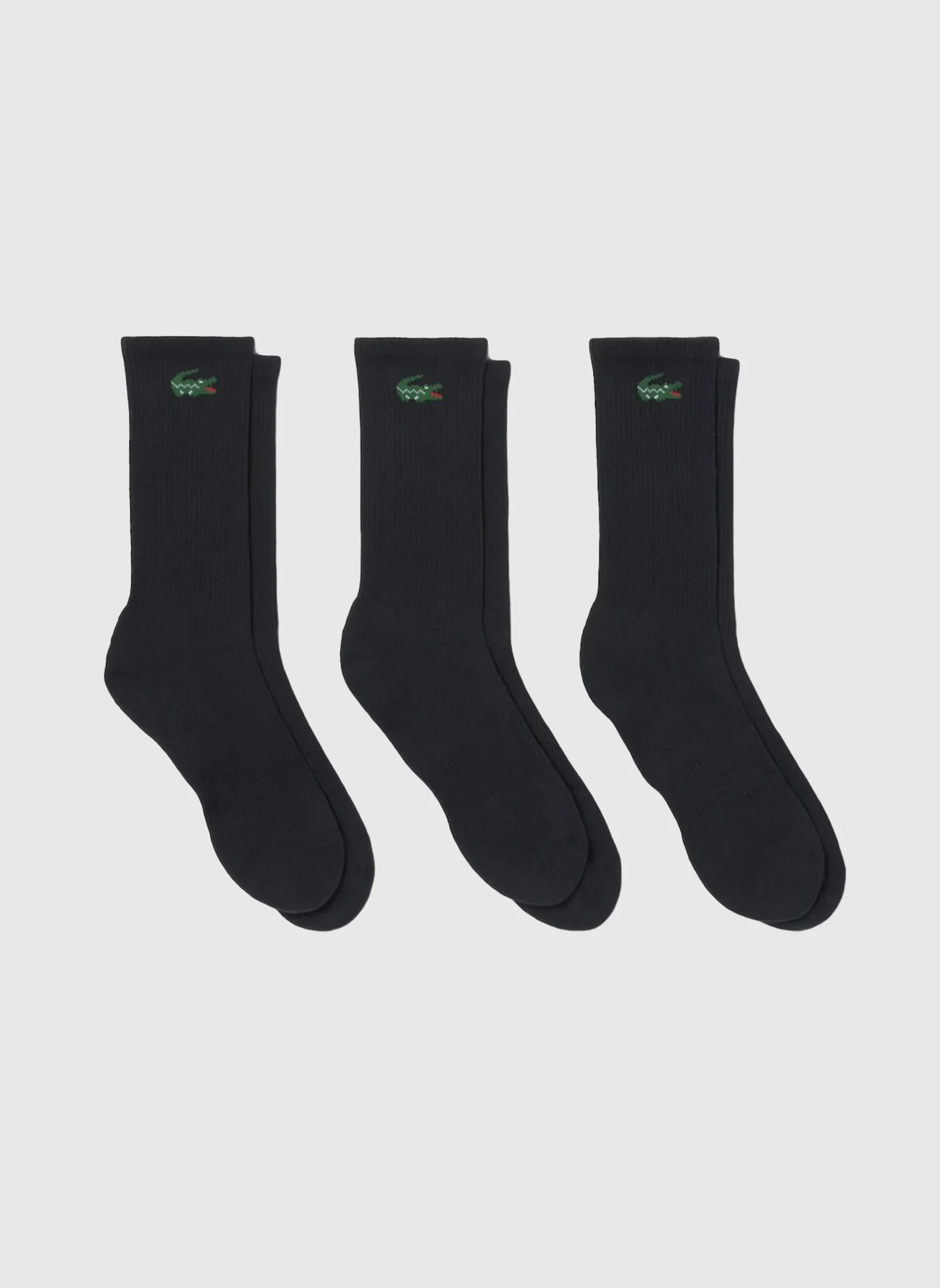 Crew Socks 3er-Pack - Black