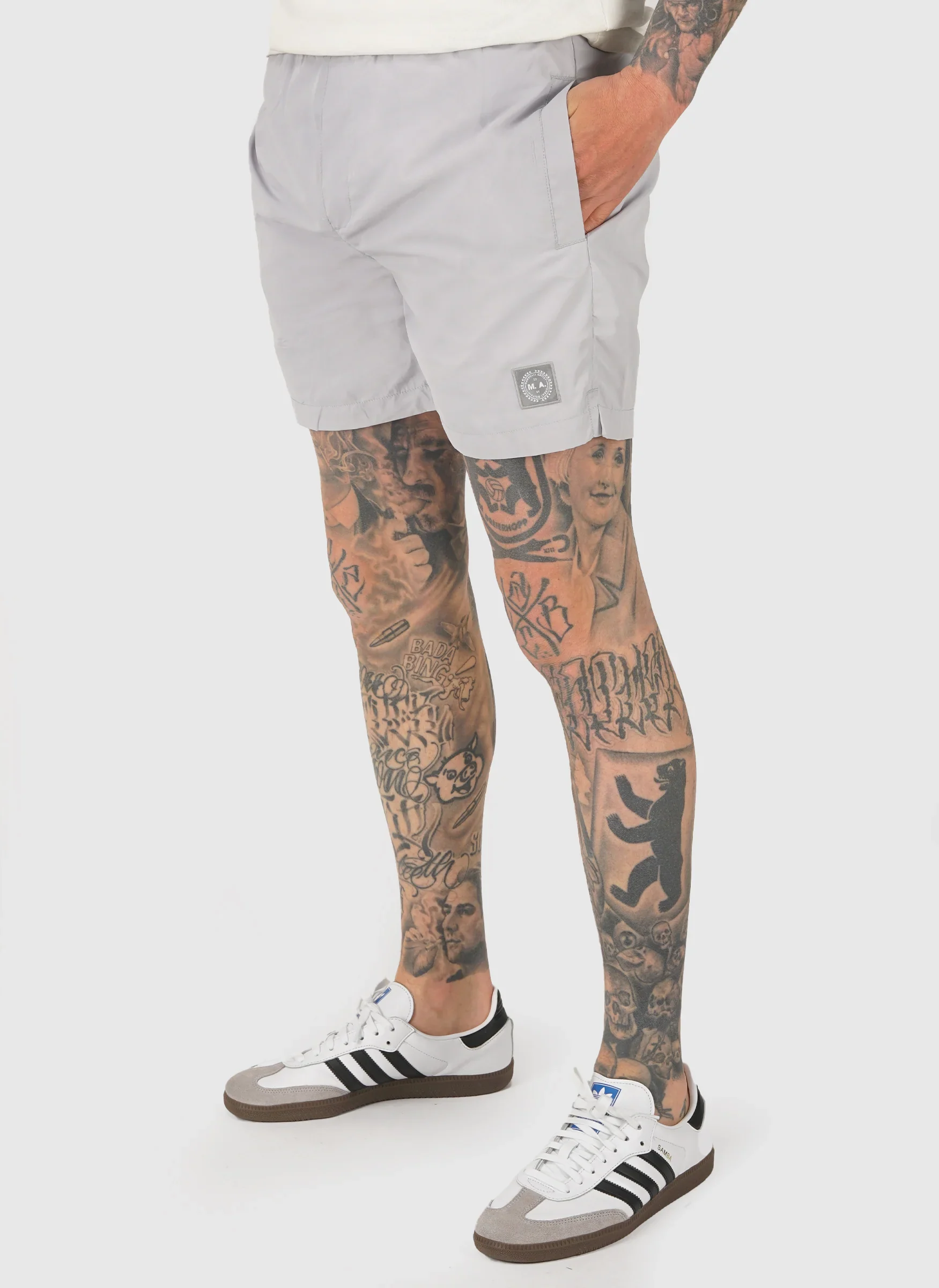 Foundation Swimshort - Oceanic Grey