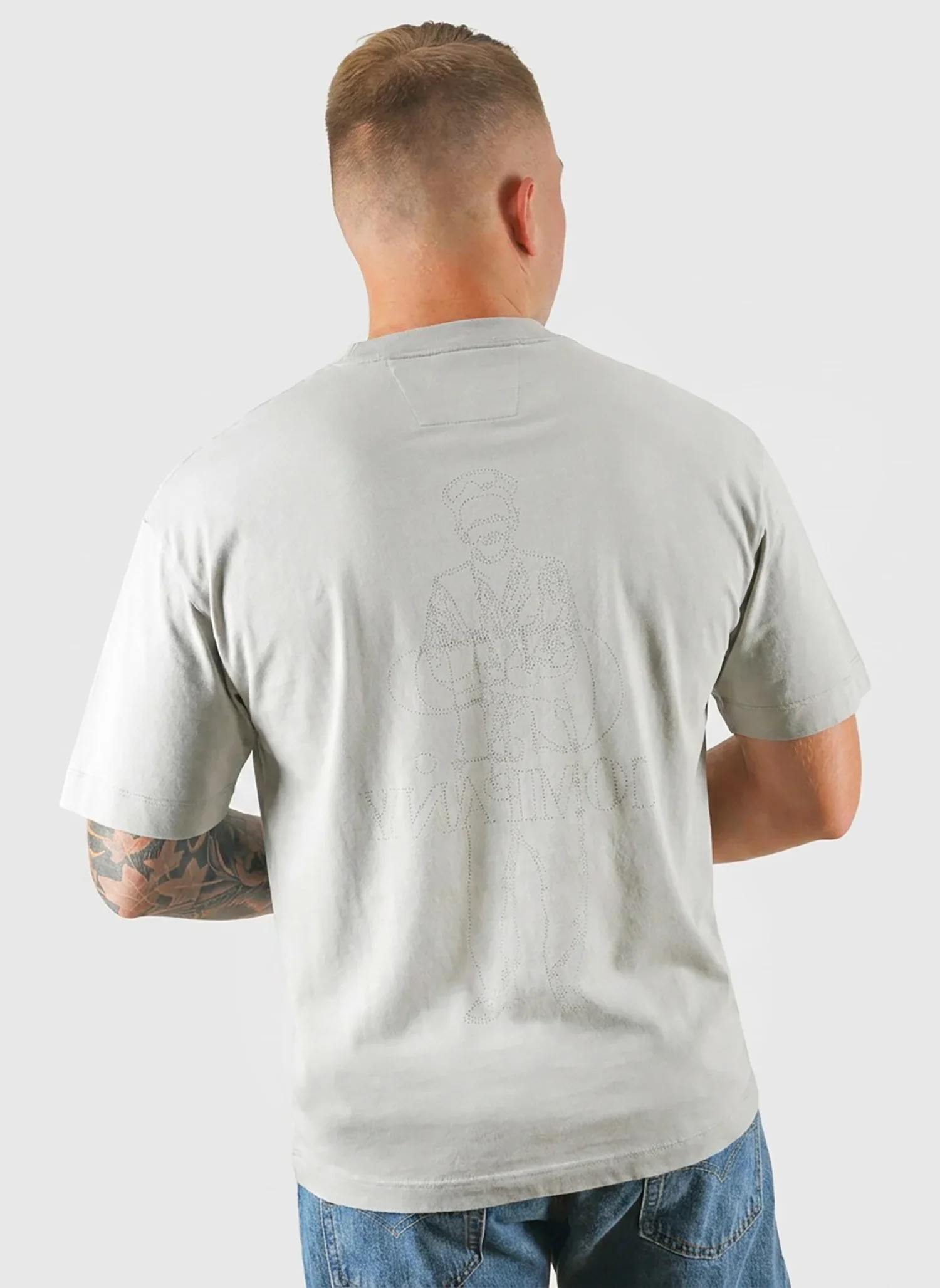 Comfort Sailor Logo Jersey T-Shirt - Flint Grey