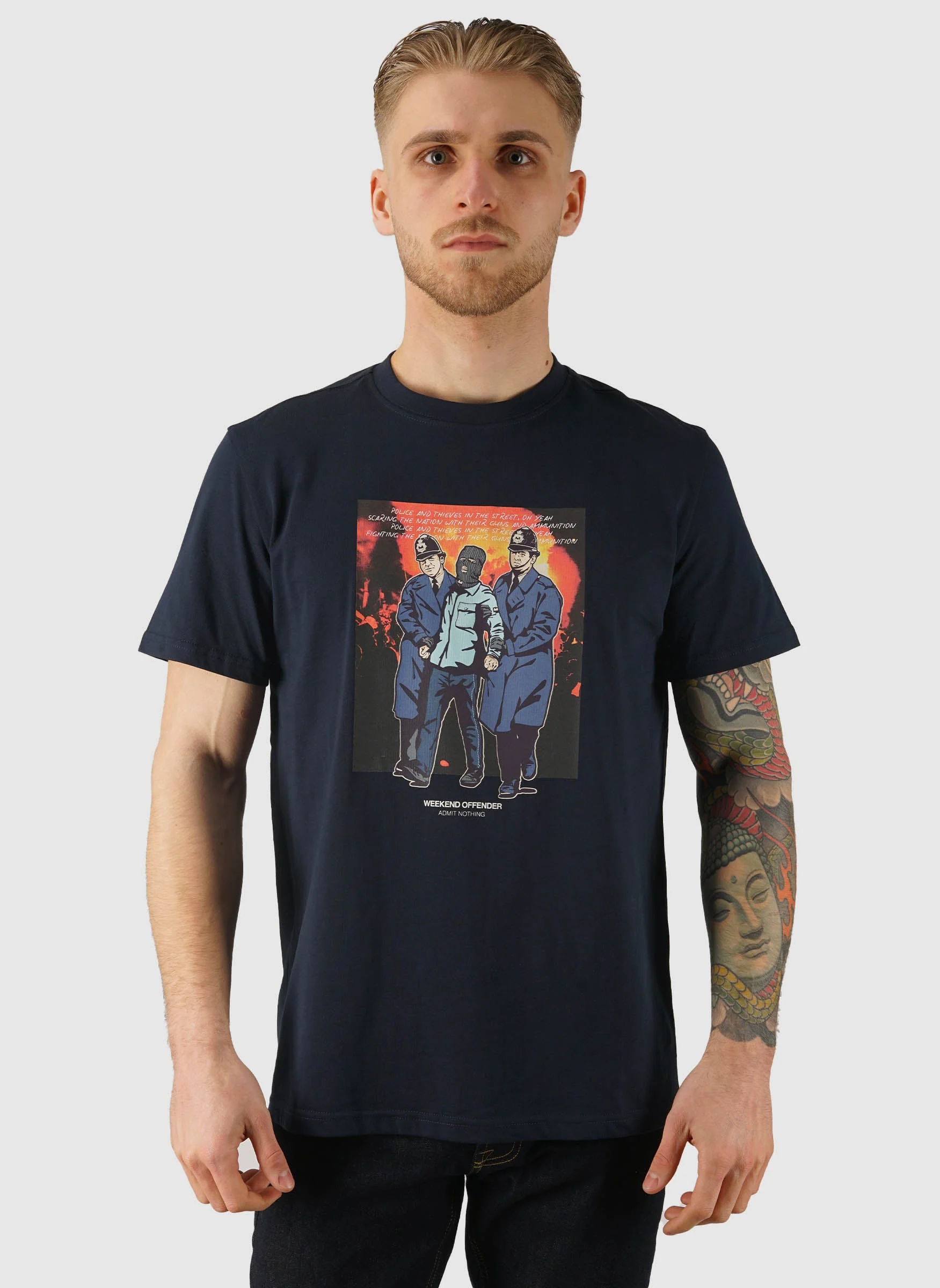 Murvin Graphic T-Shirt - Dark Blue