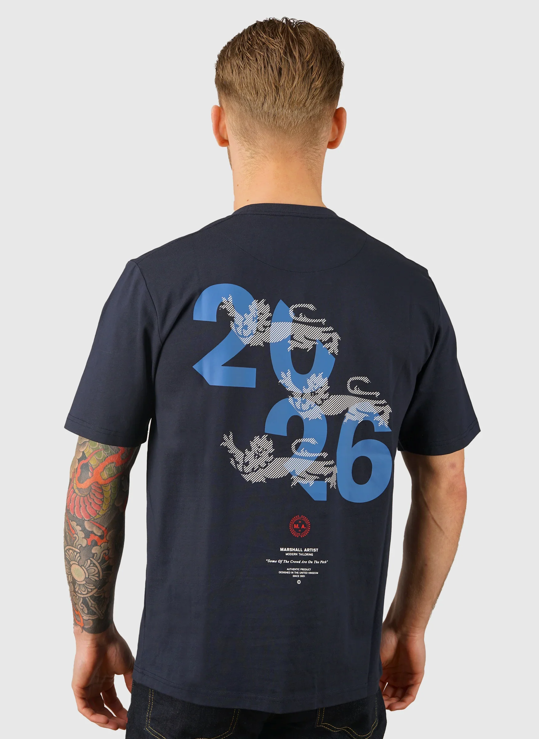 World in Motion T-Shirt - Navy
