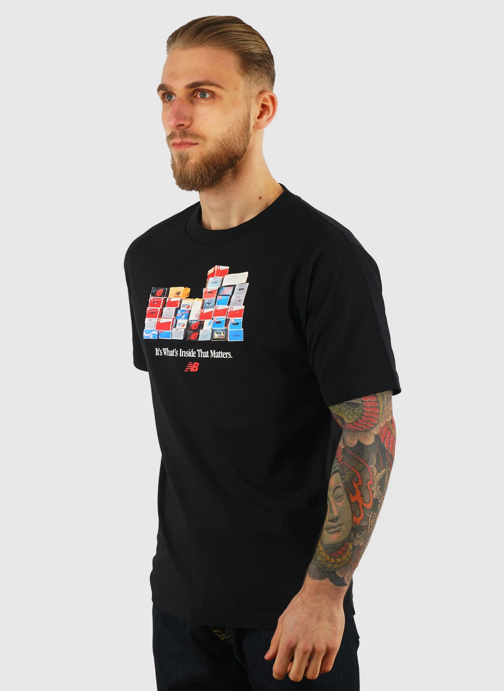 Boxes T-Shirt - Black