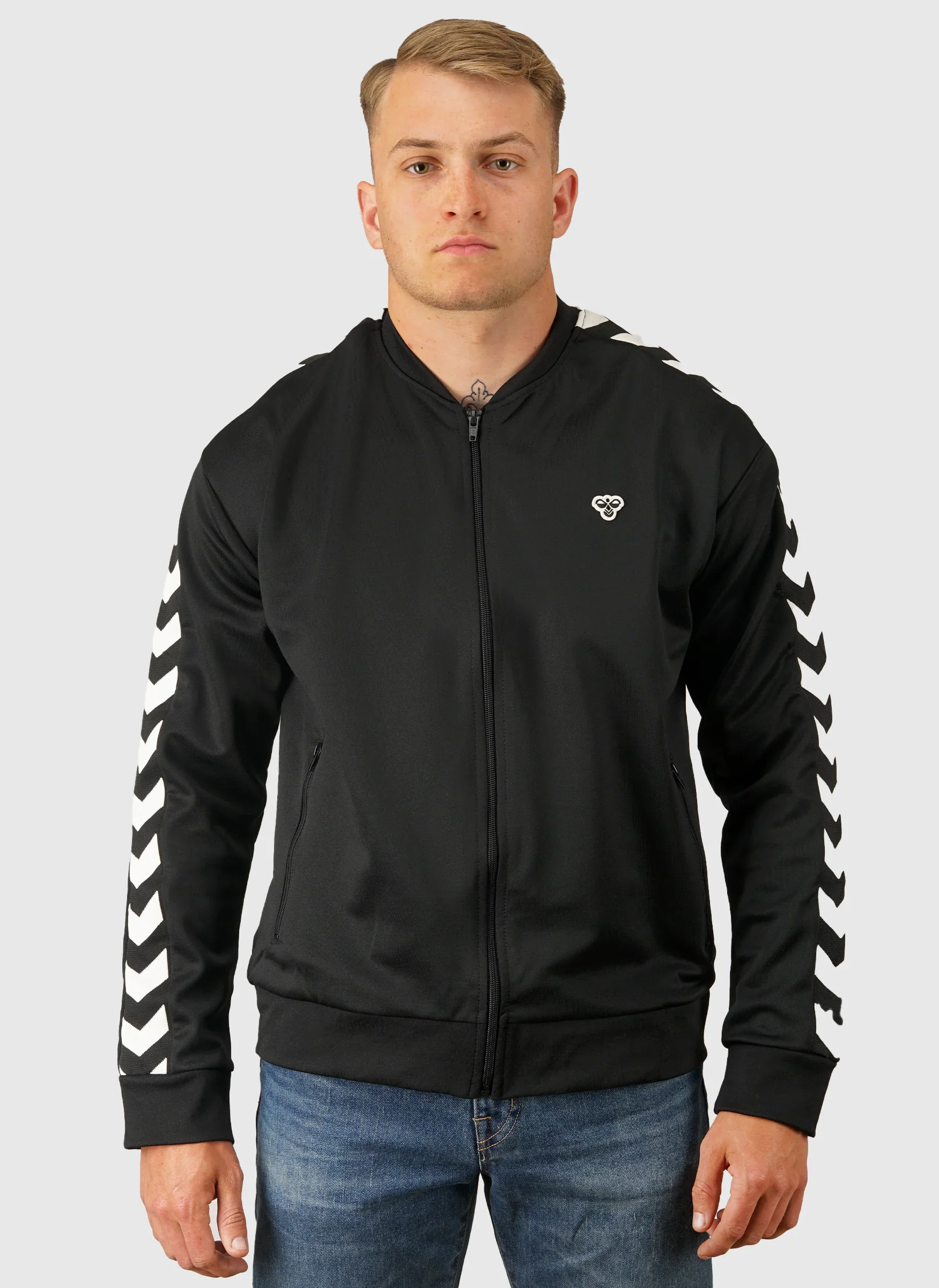 Archive Regular Tracktop - Black