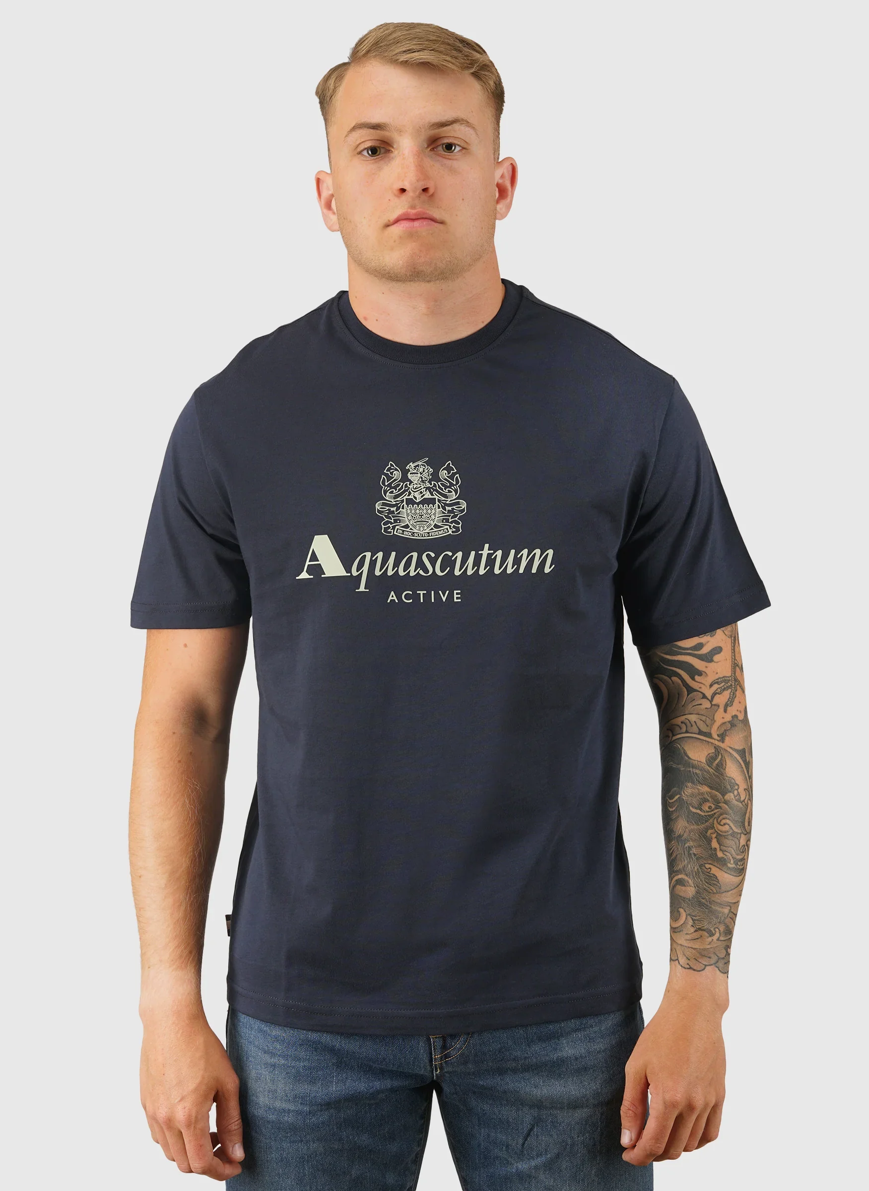 Big Logo T-Shirt - Navy