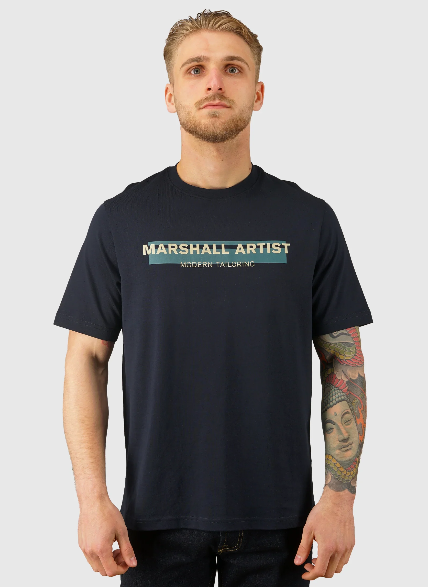 Seafield Logo T-Shirt - Navy