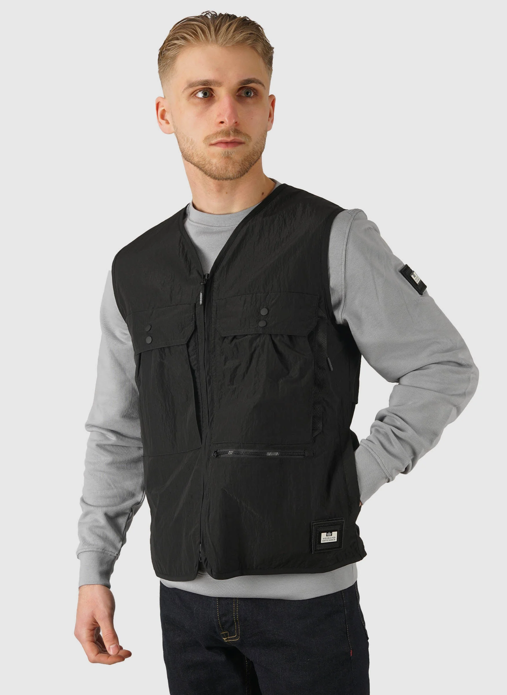 Tangier Utility Vest - Black