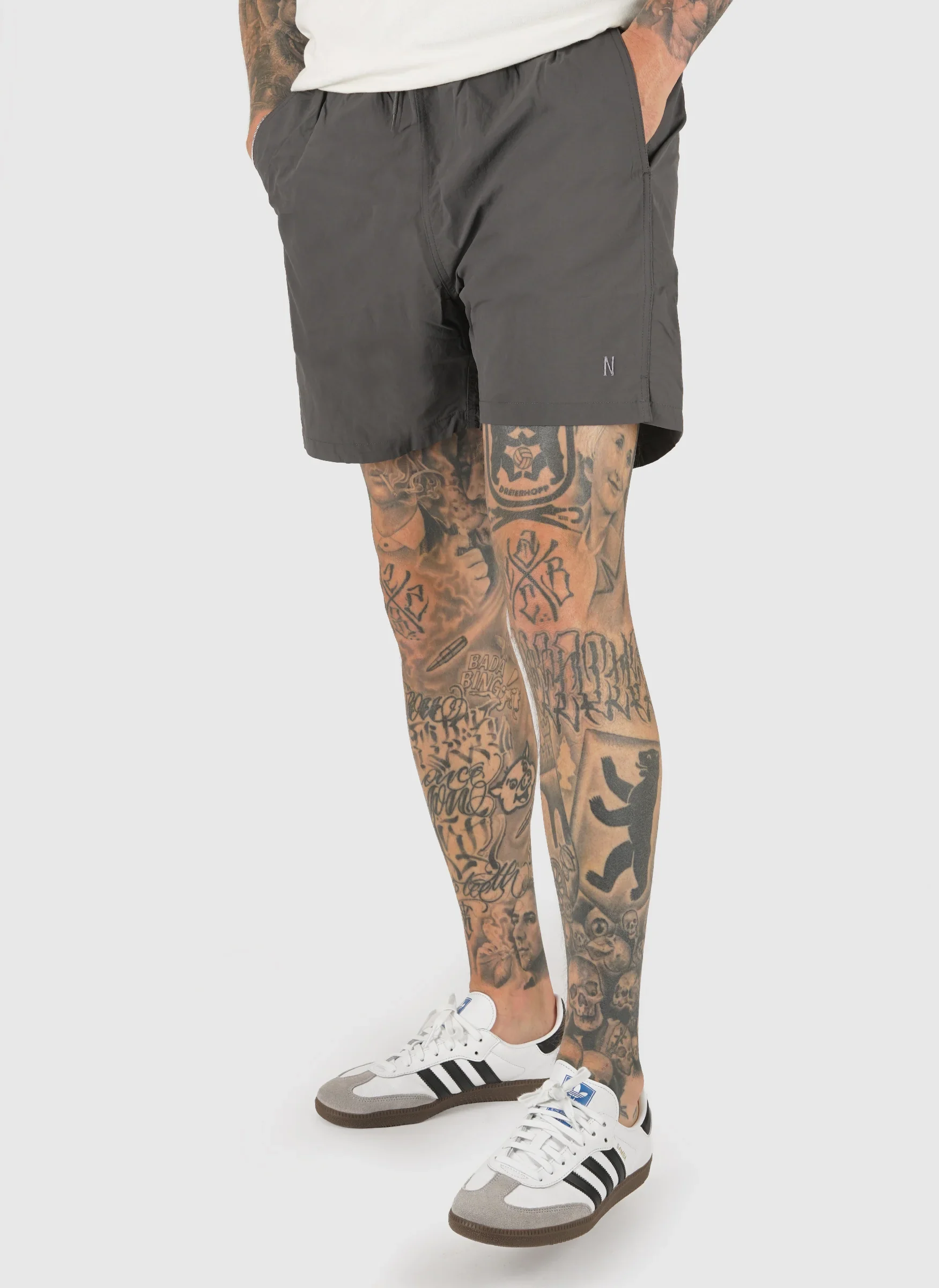 Kattegat Nylon Swim Short - Graphite